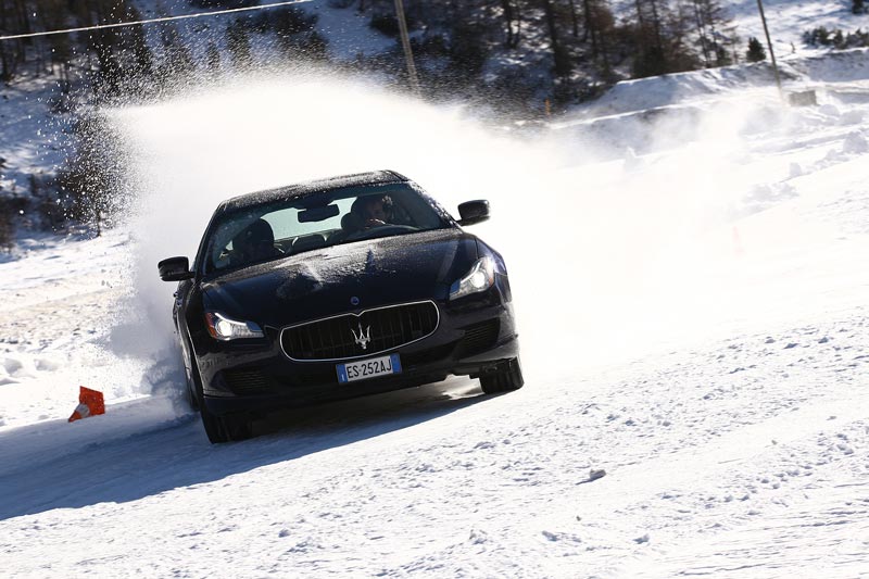 Maserati Winter Tour nelle più affascinanti località sciistiche italiane