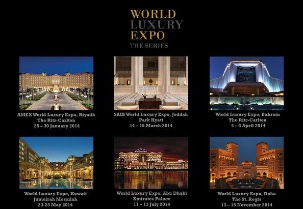 World Luxury Expo 2014, tutti gli appuntamenti