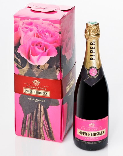 San Valentino 2014 con lo champagne Piper-Heidsieck Rosé Sauvage