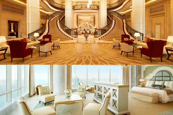 Il St. Regis di Abu Dhabi presenta la Suite extra lusso più alta del mondo
