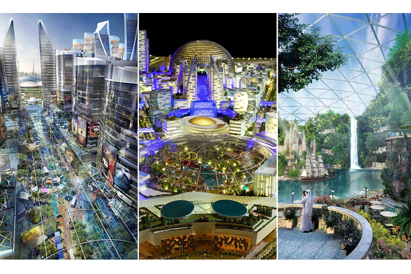 A Dubai nascerà The Mall of the World, la città climatizzata