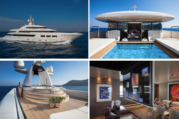 Saramour, il luxury yacht high-tech