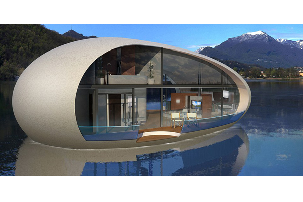 Egg House, la casa galleggiante da 1 milione di euro