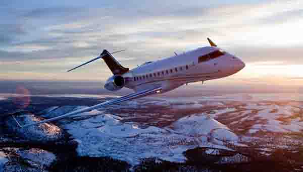 Jet di lusso Bombardier Global 5000