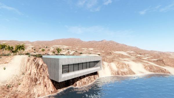 Aqua Casa, una villa sul mare in Marocco