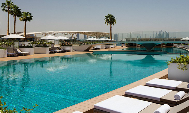 Terrace Resort al Burj Al Arab di Dubai