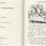asta di Alice in Wonderland