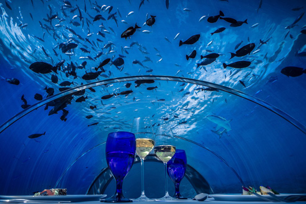 Il ristorante sottomarino più grande del mondo