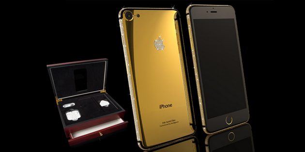 Goldgenie iPhone 7, il nuovo smartphone in oro e diamanti