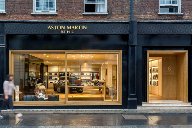 Aston Martin a Londra, la experience boutique