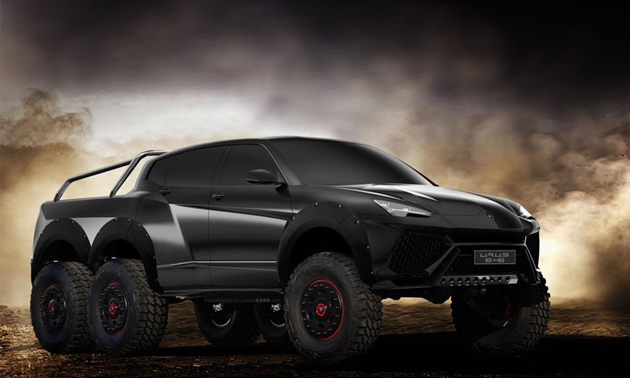 Urus Lamborghini 6x6