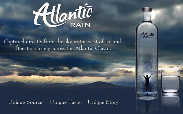 Atlantic Rain, il lusso di bere acqua piovana